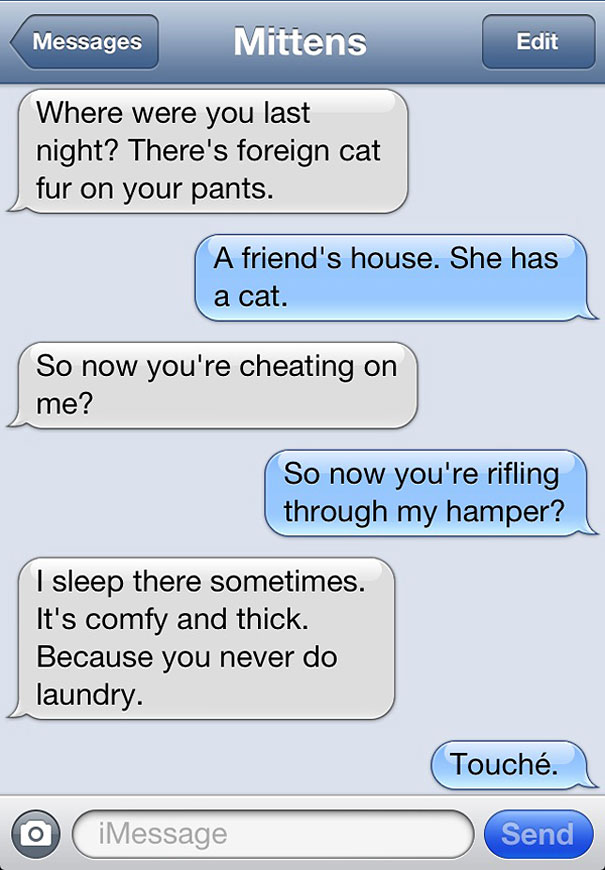The 32 Funniest Text Messages Cats Would Send, If They Could Text