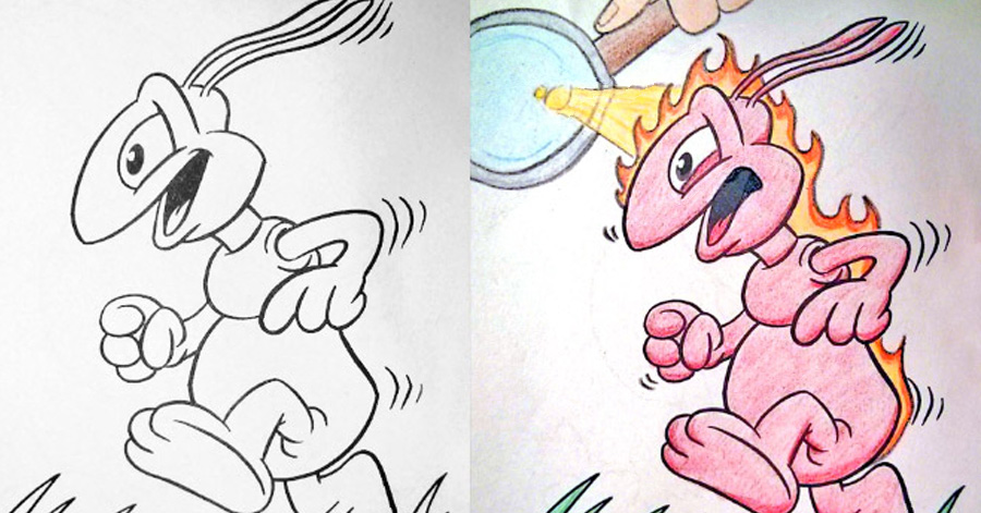 Hilarious coloring books for children seen from adults&#039; corrupted