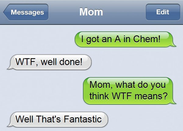 Image result for funny texts from parents