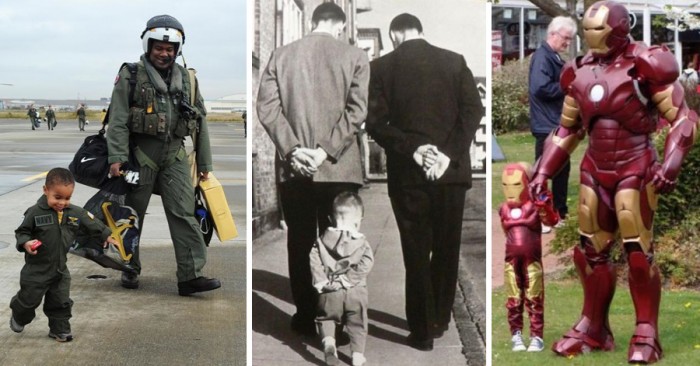 20 Adorable “like Father Like Son” Moments That Ll Completely Melt