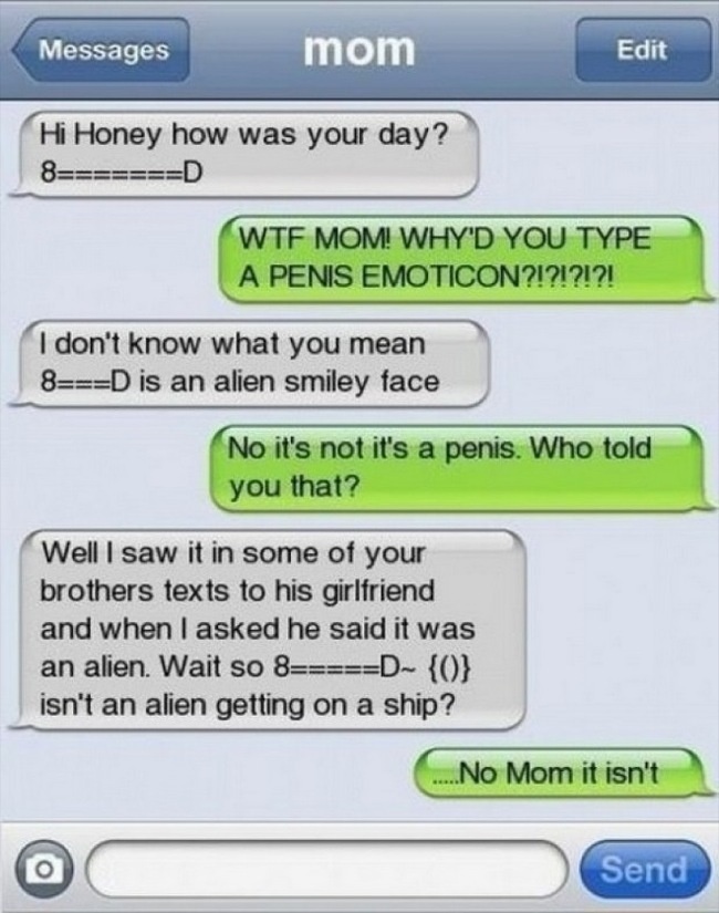 30 Of The Funniest Texts Ever Sent From Moms 6 Cracked Me Up Page 4 Of 4 9432