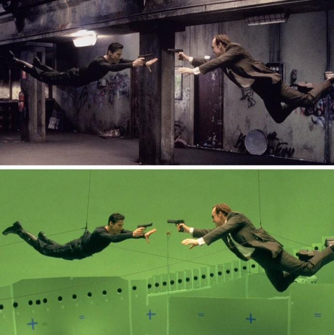 32 Unbelievable Movie Scenes Before-And-After Special Effects. At #9 My Jaw Dropped.