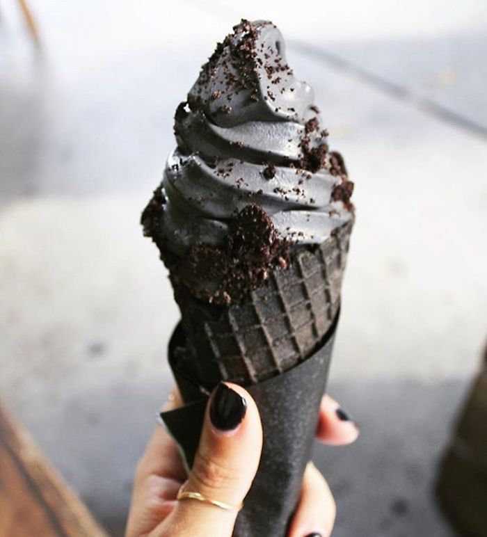 Black Ice Cream Is Finally Here And It