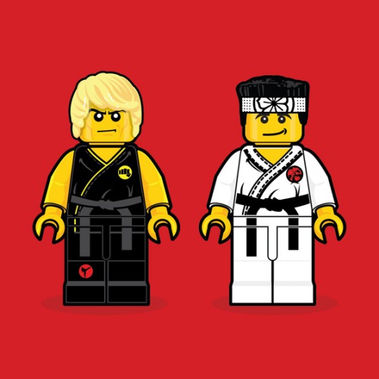 Can you recognize these 80's iconic movie character illustrated as LEGO