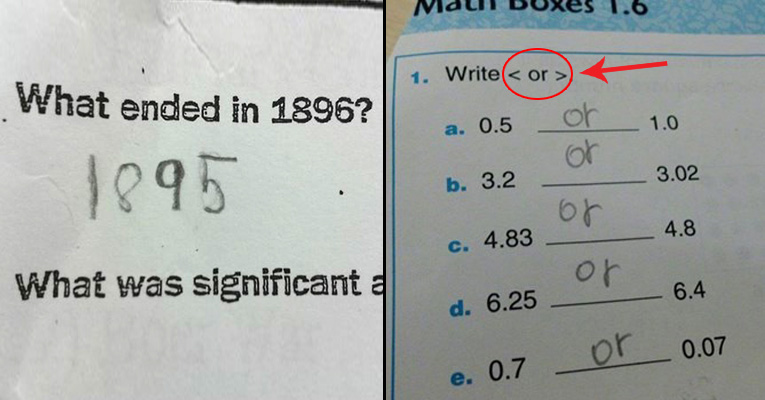 32 hilarious kids' test answers that are too brilliant to be wrong