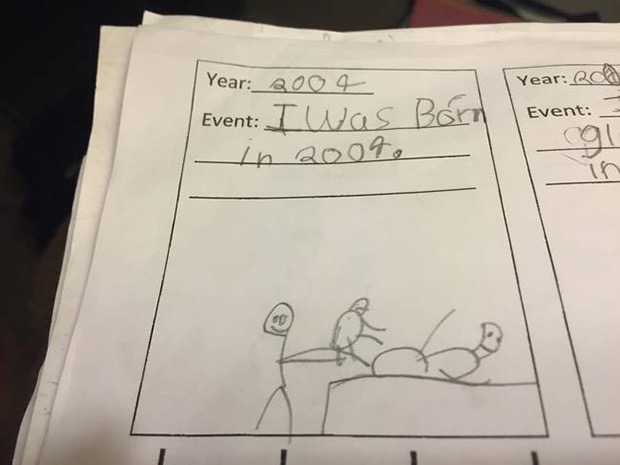 funny kid school assignments