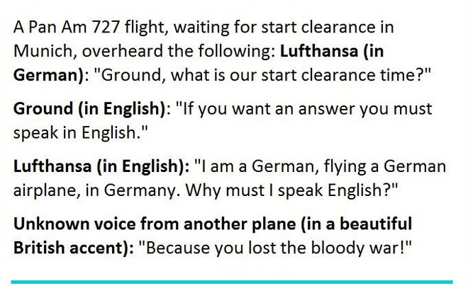 These are real exchanges between pilots and control towers. The last one is priceless!