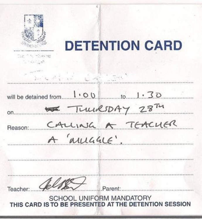 40 Hilarious Reasons Why Kids Got Detention