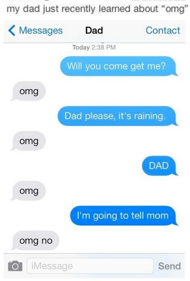 21 Of The Most Hilarious Texts Ever Sent From Dads. #5 Killed Me.