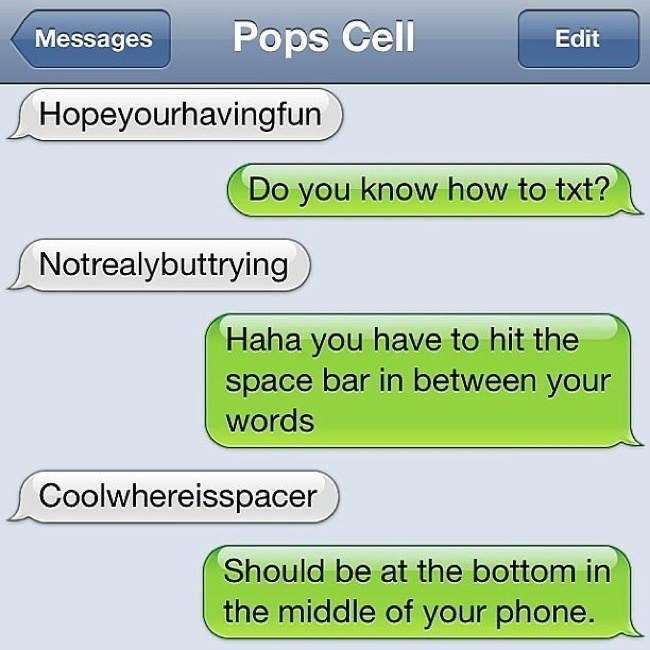 21 Of The Most Hilarious Texts Ever Sent From Dads. #5 Killed Me.