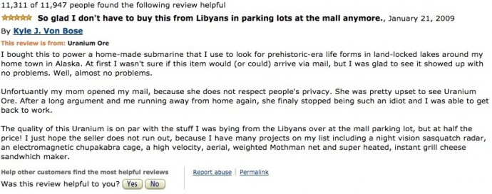 20 Of the Funniest Reviews Ever Written On Amazon. #6 Cracked Me Up.