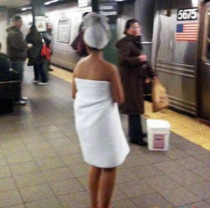 25 Of The Weirdest People You Can Find On The Subway. #9 Is Just Hilarious!