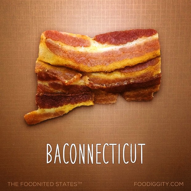 Artist Reimagines All 50 States As Food Puns. Tunassee Is The Best Ever.