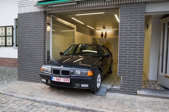 City Hall Refused This Man A Garage Permit. His Solution Is Hilariously Clever.