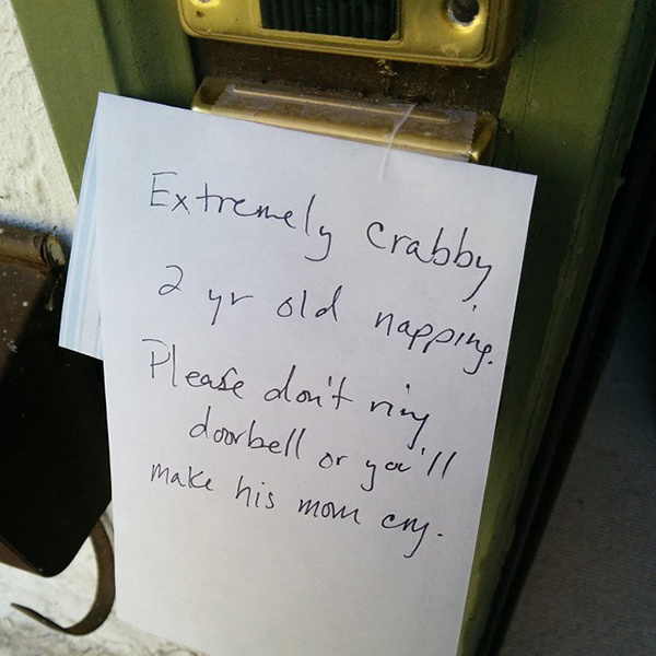 21 Of The Funniest Notes Left For The Delivery Guy. #3 Is Just Brilliant. -  Page 2 of 3
