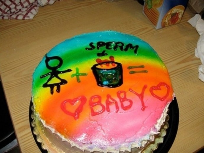 26 Baby Shower Cake Fails That Will Make You Question About Procreating. #10 Is Just Terrifying.