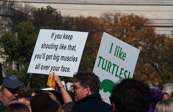 29 Protester Who Really Have No Idea What They're Protesting For. #11 Cracked Me Up!