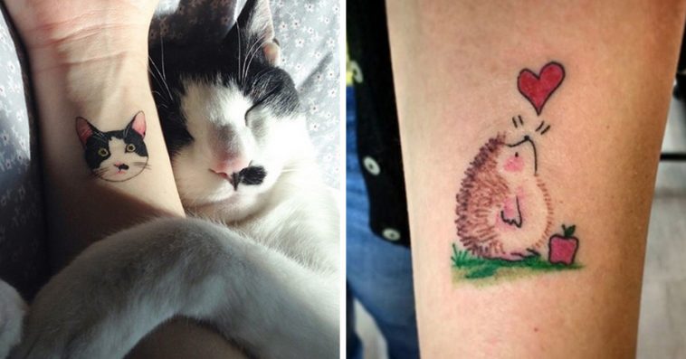 24 Creative Pet Inspired Tattoos Every Animal Lover Will Fall In Love With