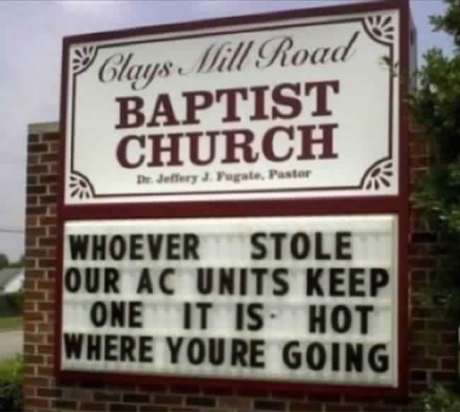32 Hilarious Church Signs That Will Make You Laugh Way More Than You Should (NEW) (3rd)