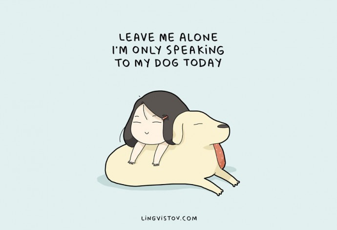 10 Illustrations That Every Dog Owner Will Understand. #5 Is So True It Hurts.