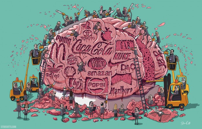 18 Brutally Honest Illustrations By Steve Cutts Perfectly Depict The