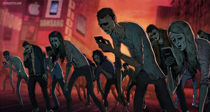 18 Brutally Honest Illustrations By Steve Cutts Perfectly Depict The Sad Reality Of Our Modern World
