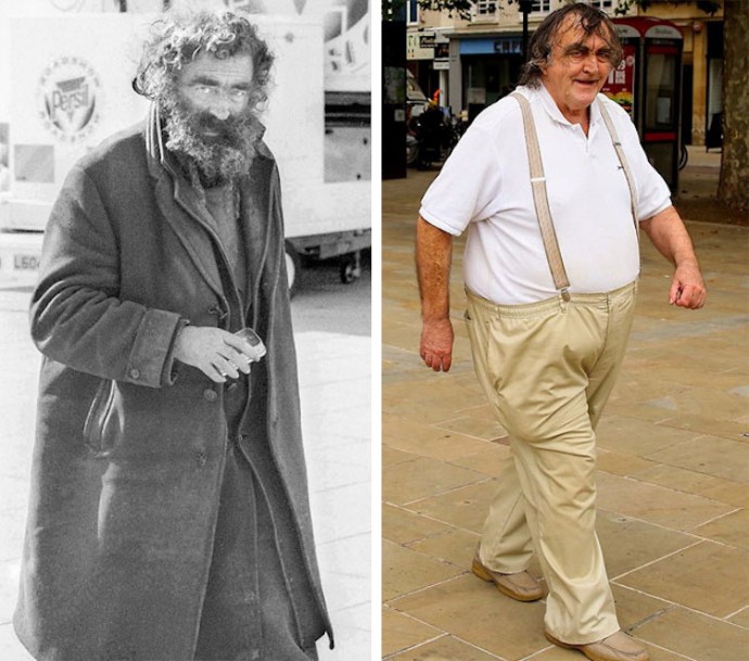 Photographer Tracks Down People He Photographed In The Street 40 Years Ago And Recreates The Same Pictures