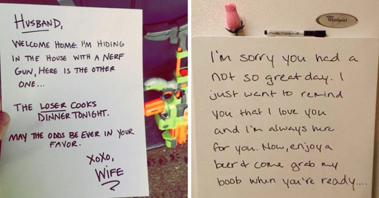 16 Hilarious Love Notes From Couples That Are Totally Winning At Marriage