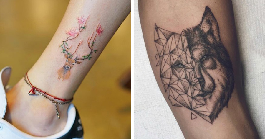 60+ Tattoos Perfect For Any Animal-Lover | Tattoos, Tattoos for lovers,  Pawprint tattoo