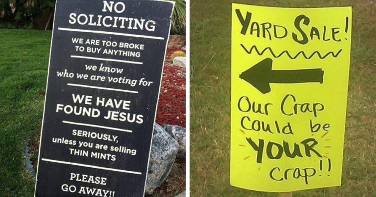24 Of The Most Hilarious Yard Signs Ever Written | Free Nude Porn Photos