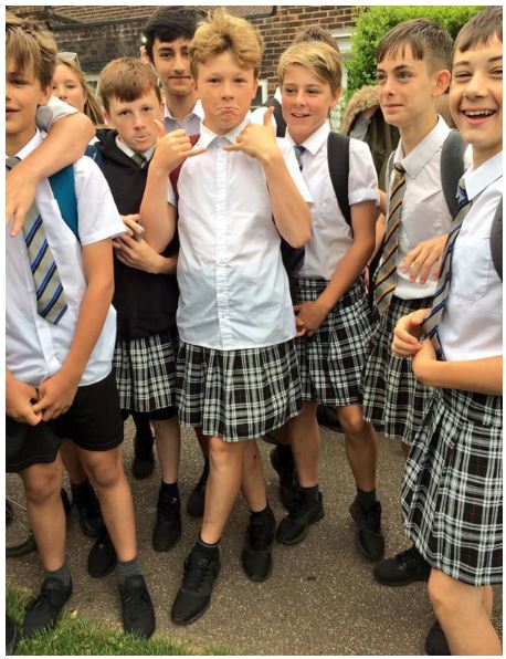 British Schoolboys Were Denied To Wear Short