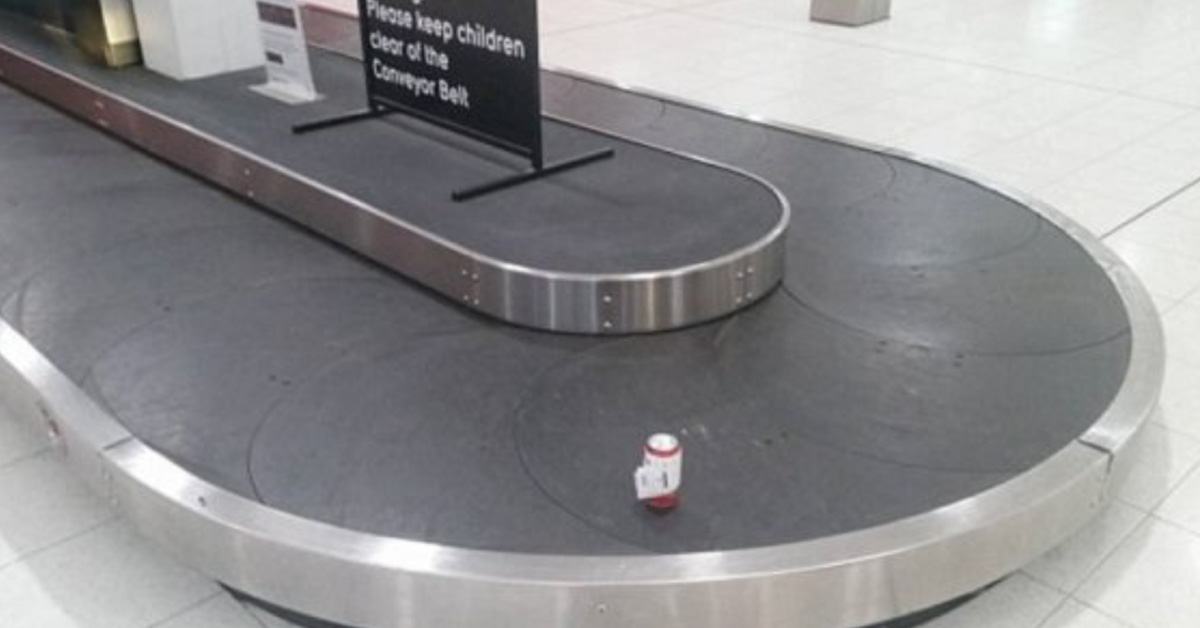 Guy Checks A Single Can Of Beer After Airline Told Him He Couldn't Board With It